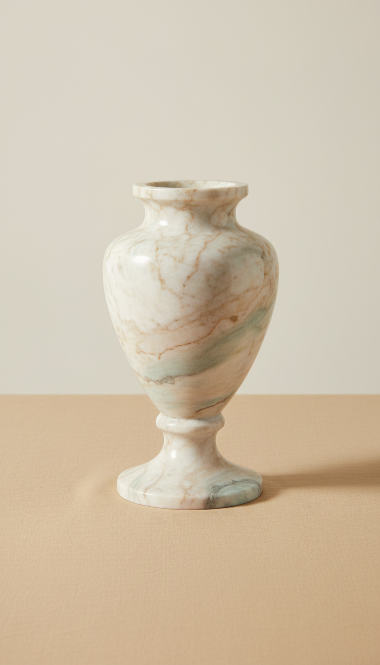 Marble Accent Vase